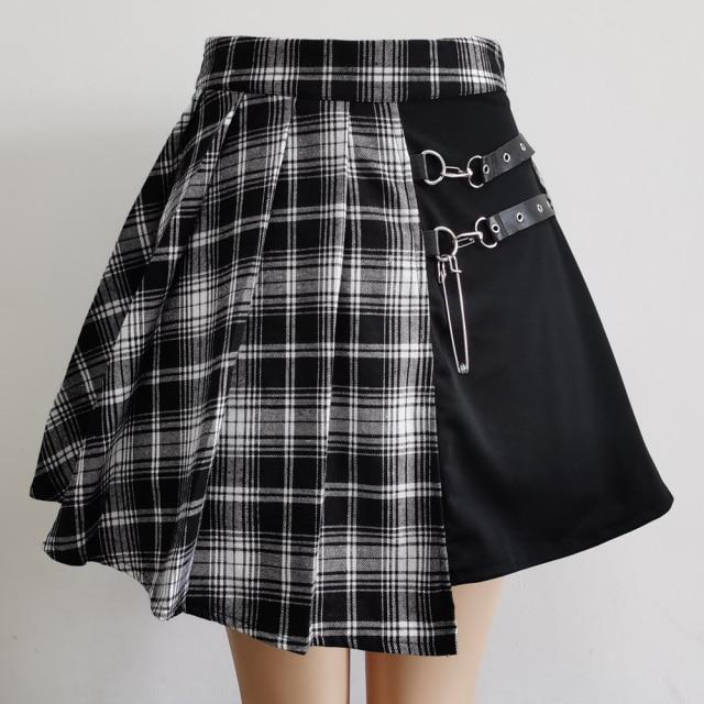 Two color Fusion Faux Skirt