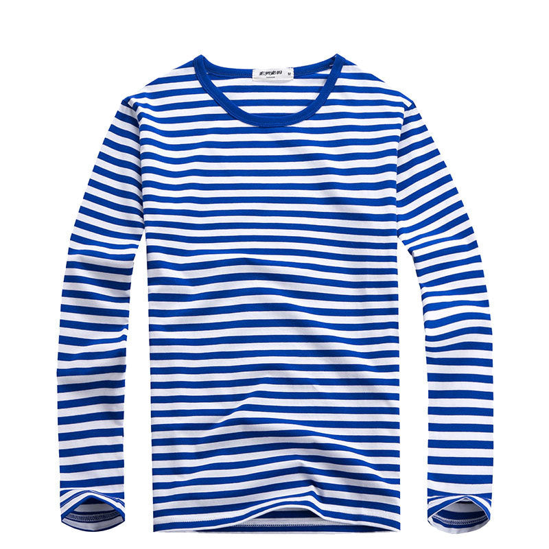 Long-Sleeved Striped Shirt