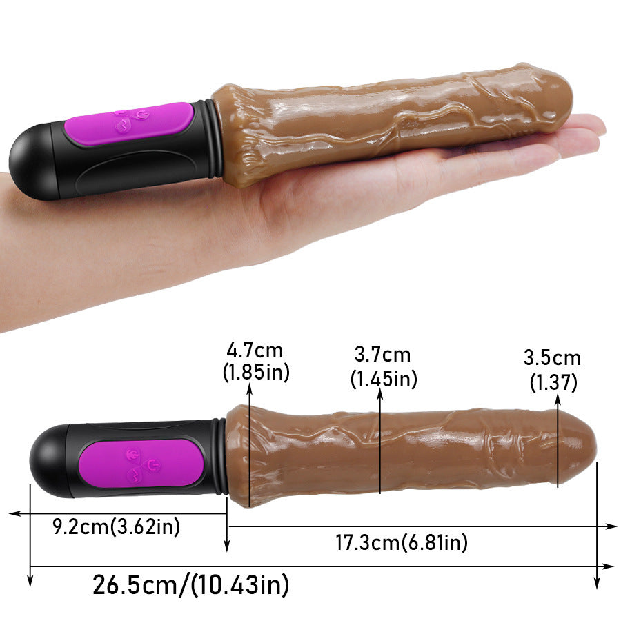 Thermal Pulse Vibrating Dildo