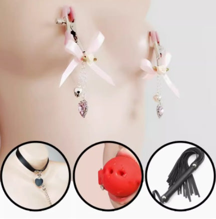 Punishment Pendant Nipple Clamps