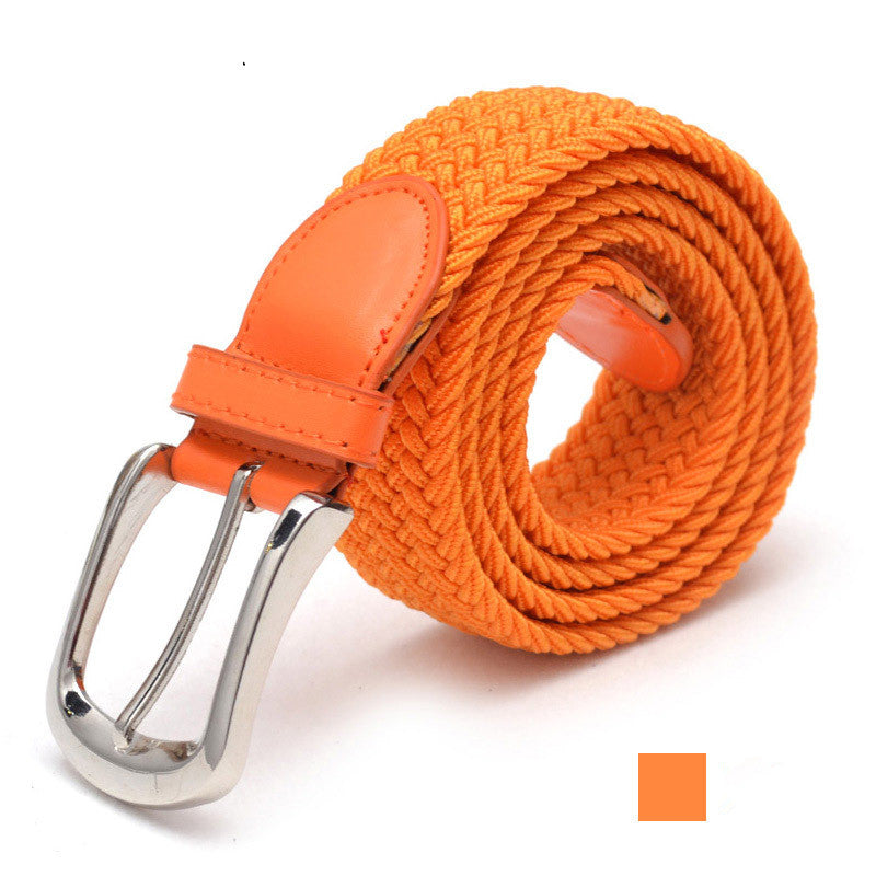 Vibrant Braided Belt Collection