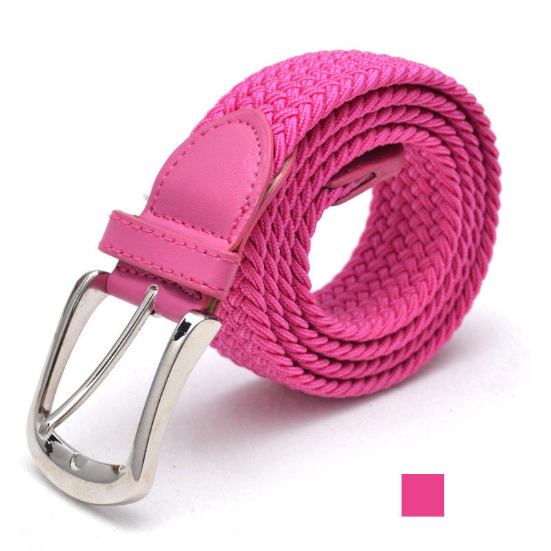 Vibrant Braided Belt Collection
