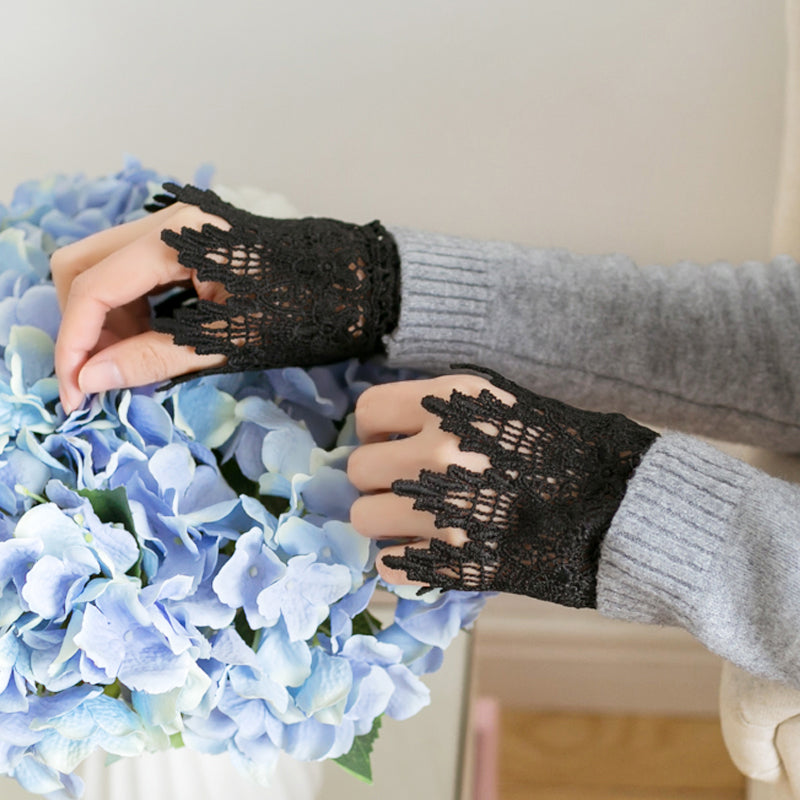 Copy of Lace hollow sleeves