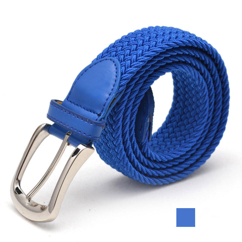 Vibrant Braided Belt Collection