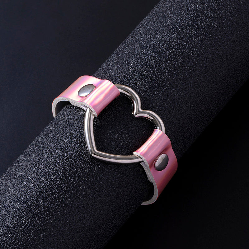 Colorful Rebel Heart Bracelet