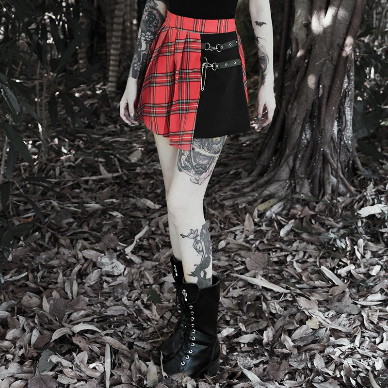 Two color Fusion Faux Skirt