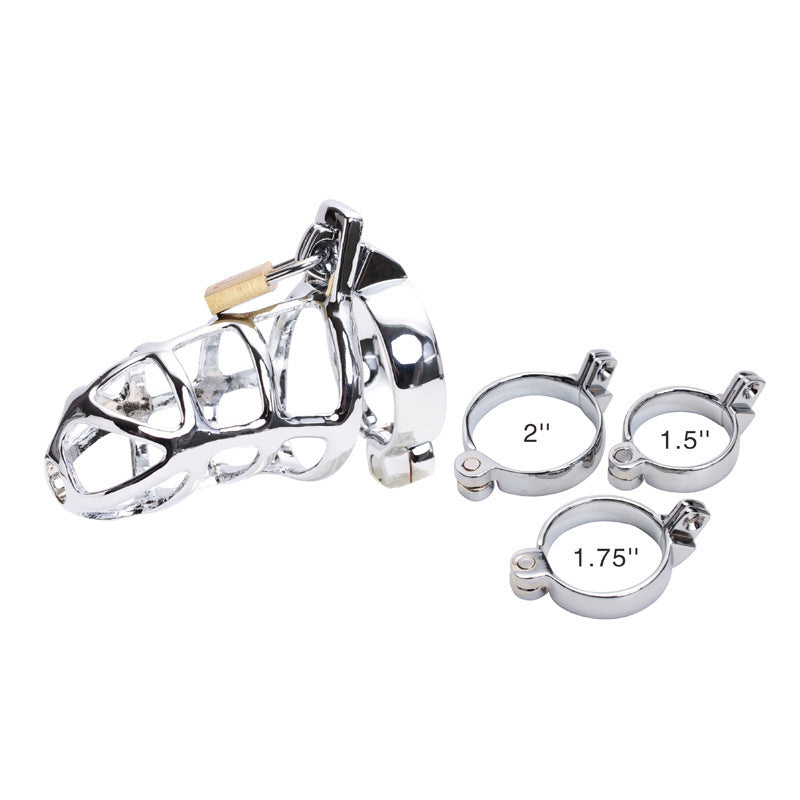 Silver Web Chastity Cage
