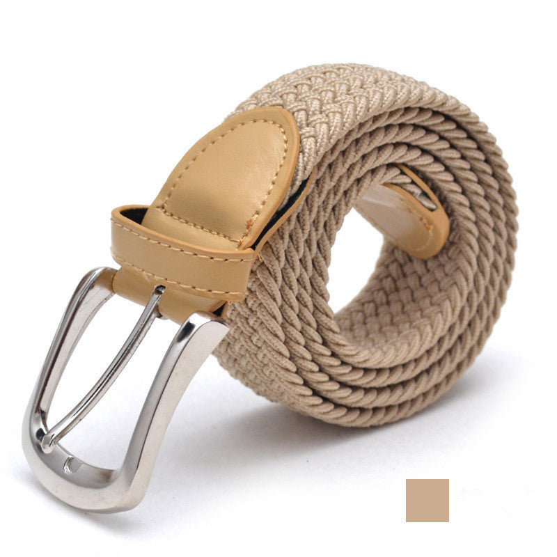Vibrant Braided Belt Collection