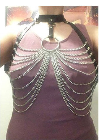 Leather Chain Harness