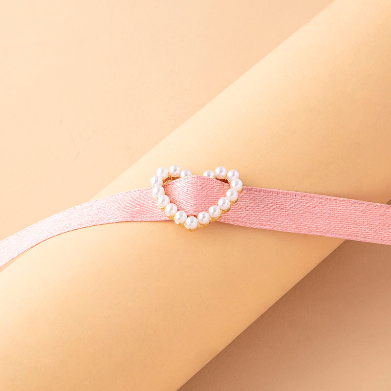 Pink Charm Choker