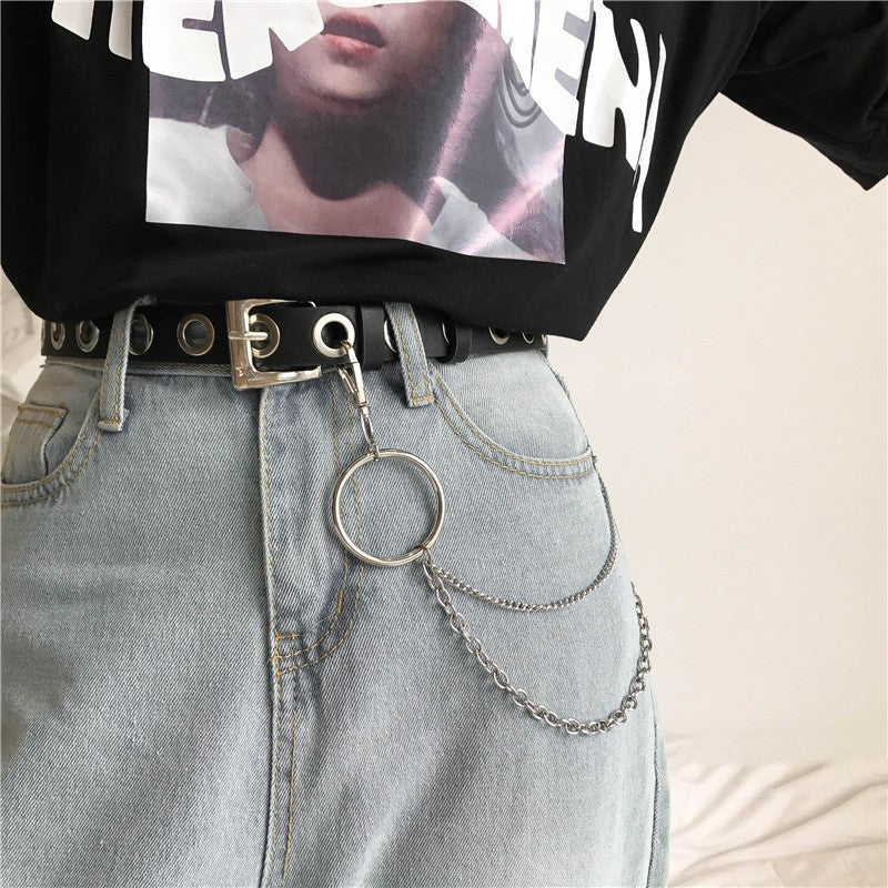Black Chain Belt
