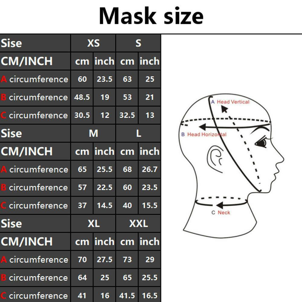 Blue Mystique Latex Mask