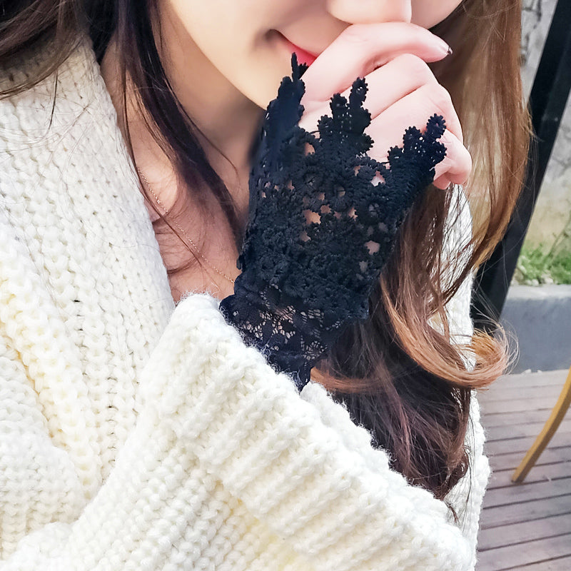 Copy of Lace hollow sleeves