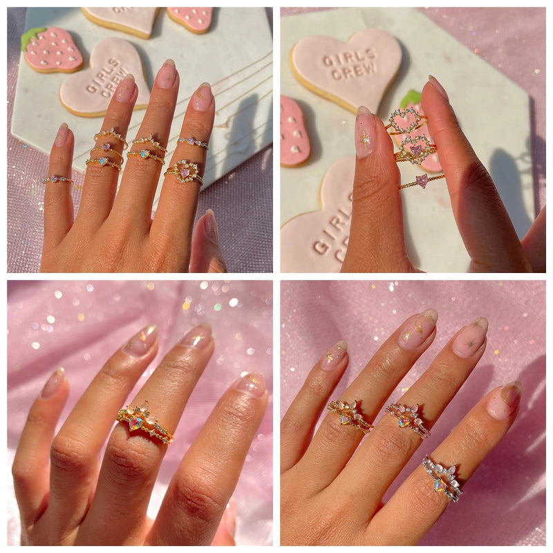 Love Lustre Ring Collection
