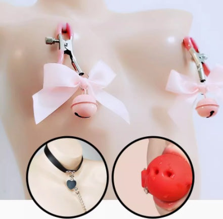 Punishment Pendant Nipple Clamps