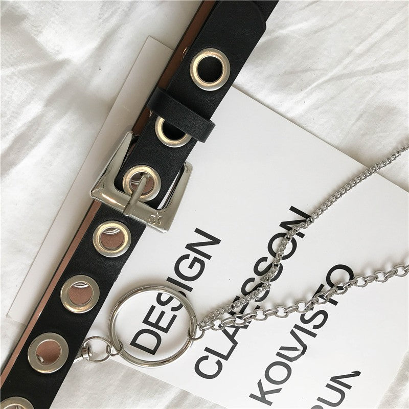 Black Chain Belt