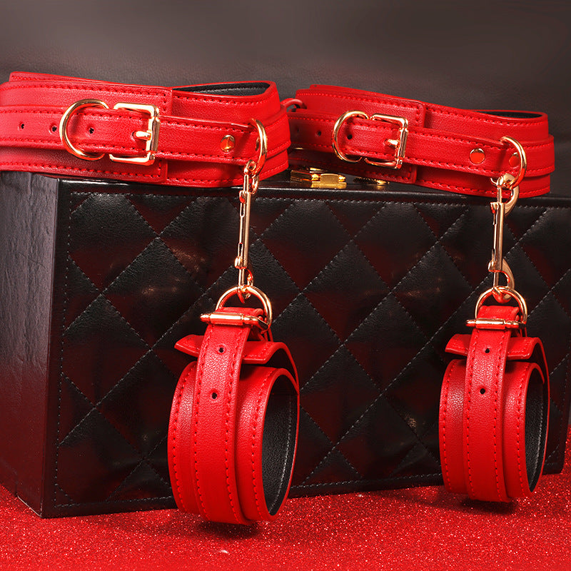 Deluxe Leather Bondage Set