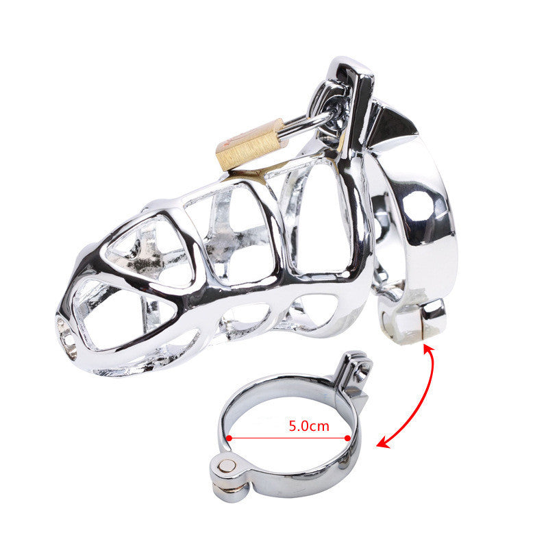 Silver Web Chastity Cage