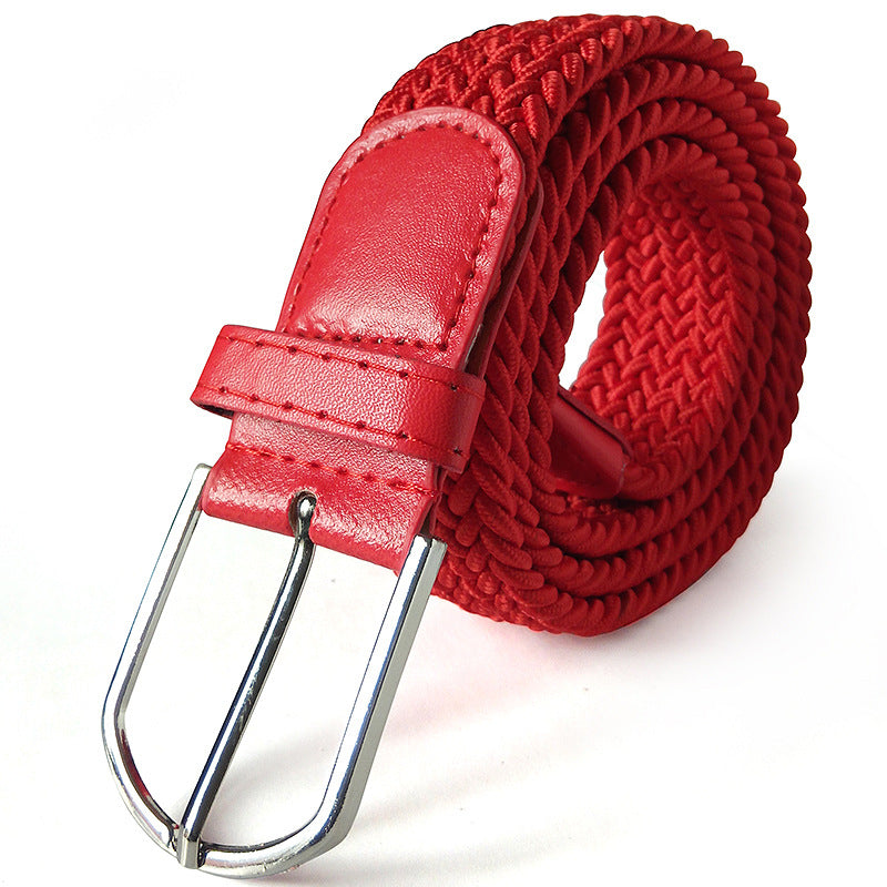 Vibrant Braided Belt Collection