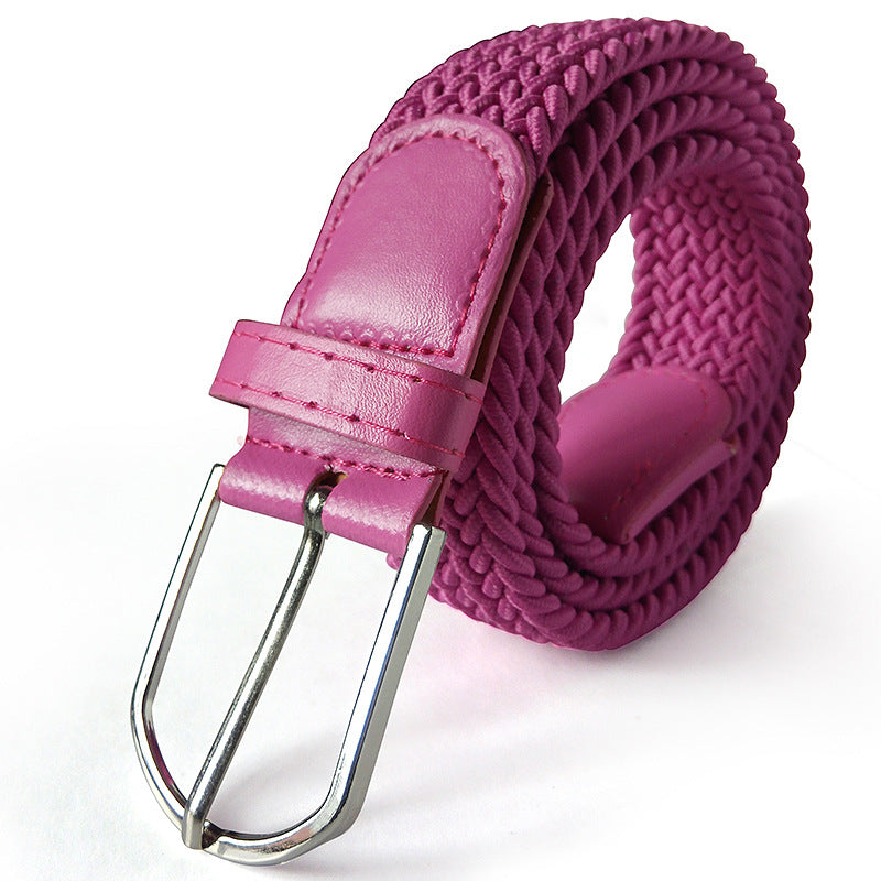 Vibrant Braided Belt Collection