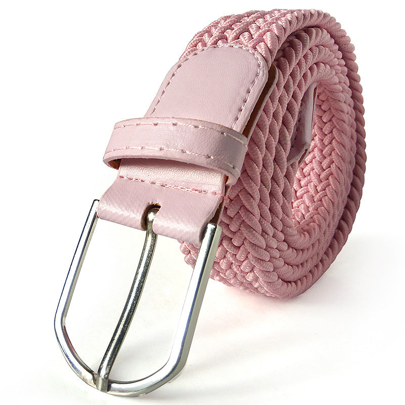 Vibrant Braided Belt Collection