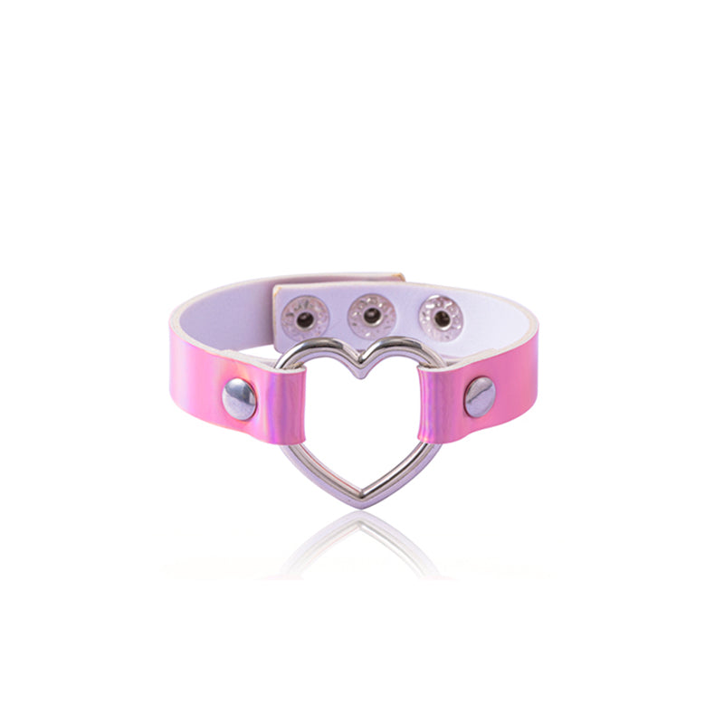 Colorful Rebel Heart Bracelet
