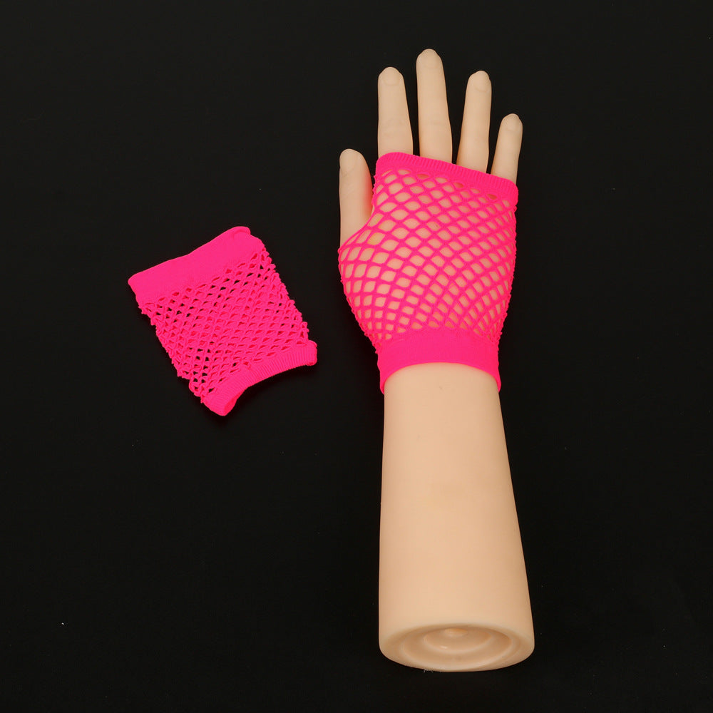 Fishnet Fingerless Gloves