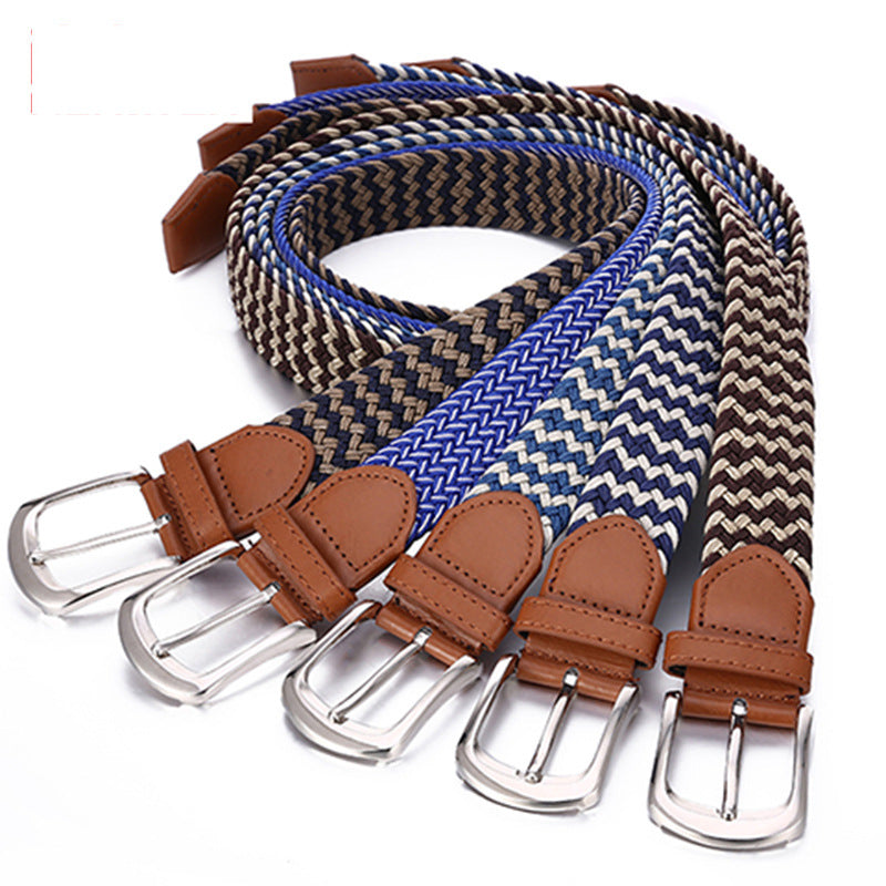 Vibrant Braided Belt Collection