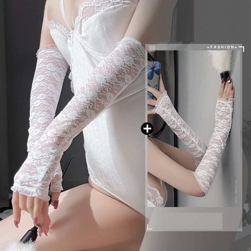 Seduction Blossom Lace Sleeves