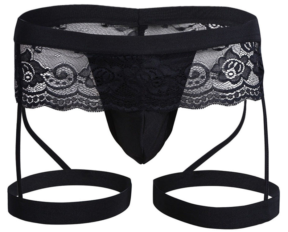 Enigma Noir Lace Trio