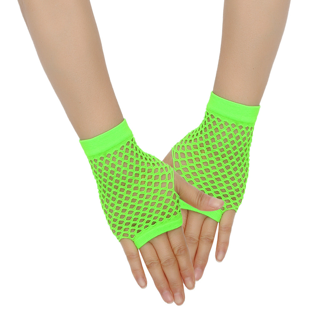 Fishnet Fingerless Gloves