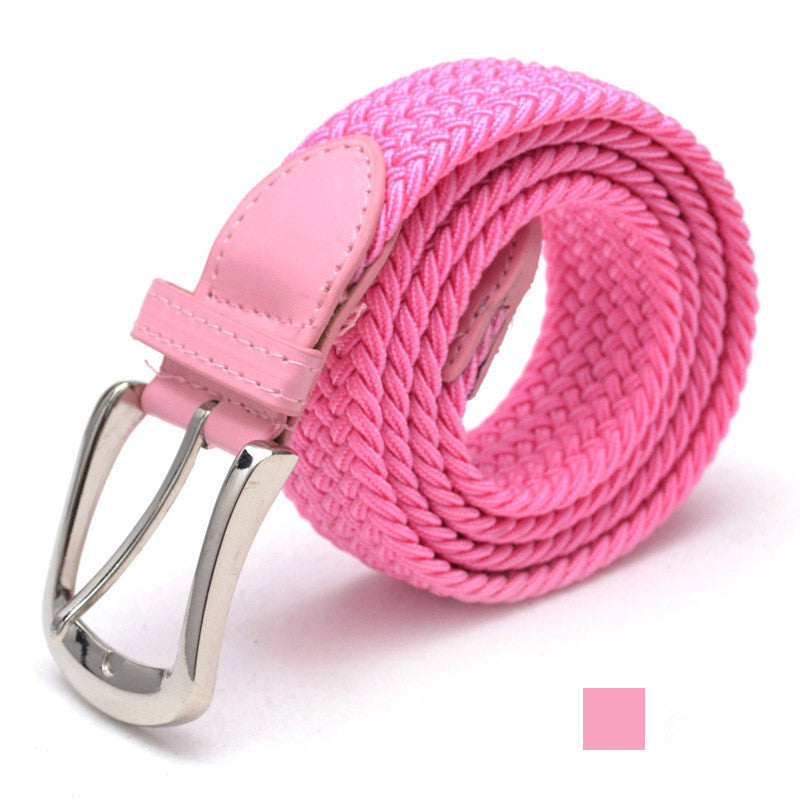 Vibrant Braided Belt Collection