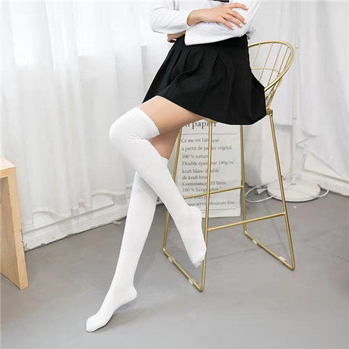 Striped Schoolgirl Socks
