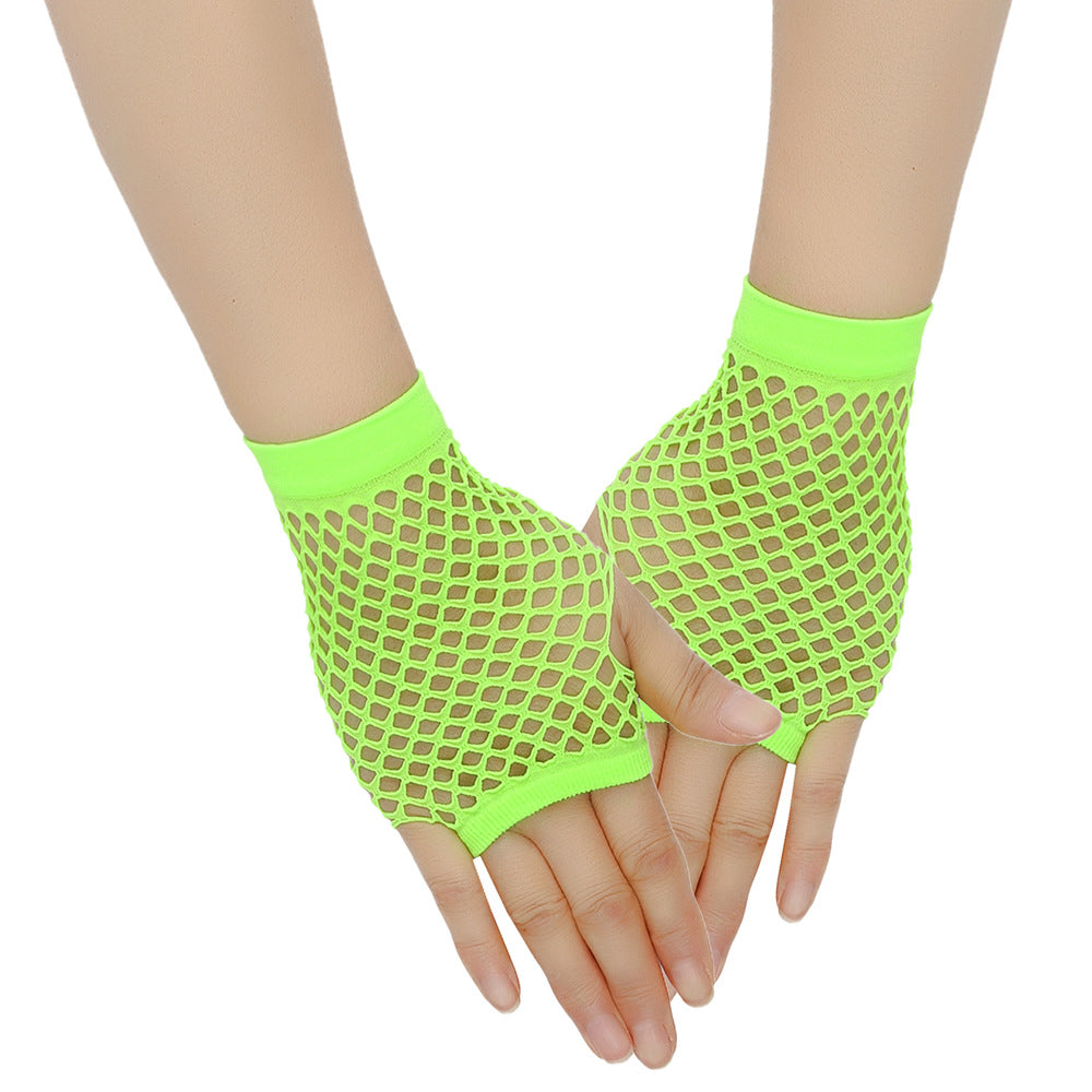 Fishnet Fingerless Gloves
