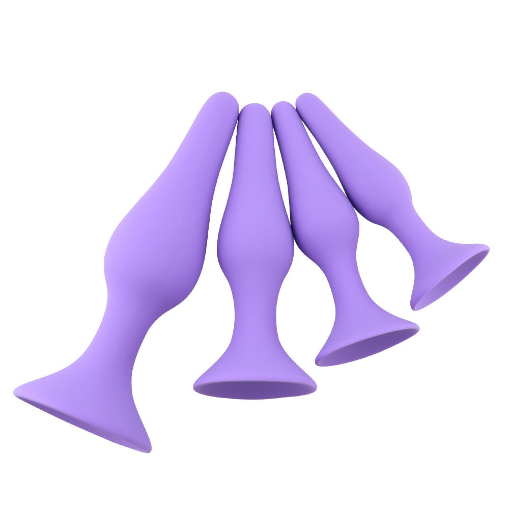 Deluxe 4-Piece Butt Plug Set
