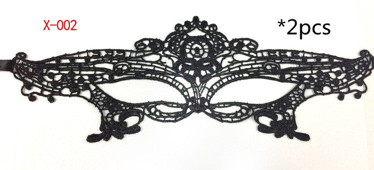 Noir Lace Mask Collection