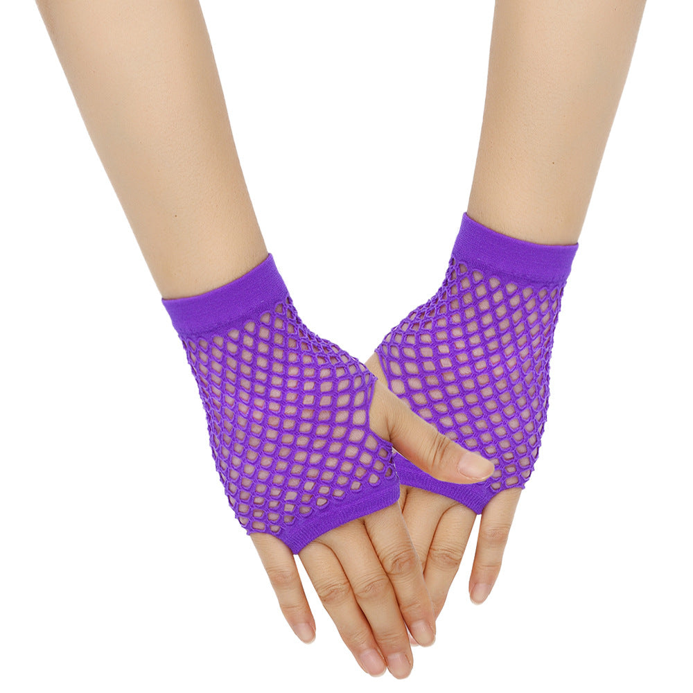 Fishnet Fingerless Gloves