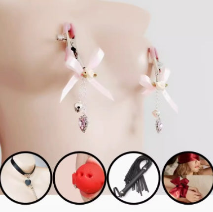 Punishment Pendant Nipple Clamps