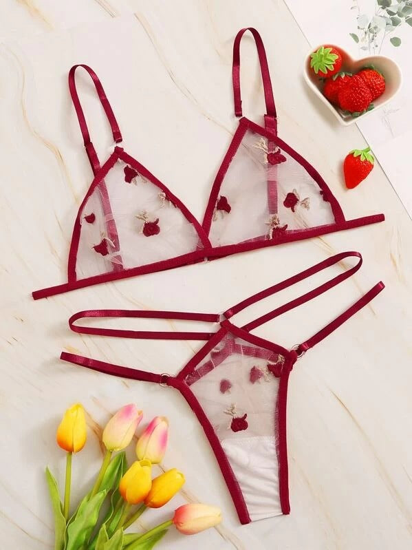 Sensual Hearts Lingerie Set