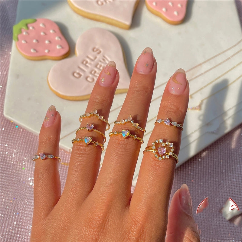 Love Lustre Ring Collection