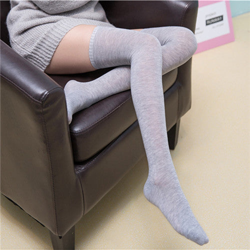Striped Schoolgirl Socks
