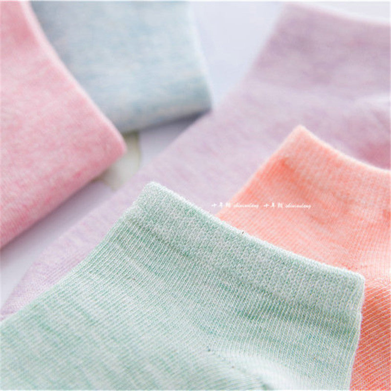Pastel Boat Socks