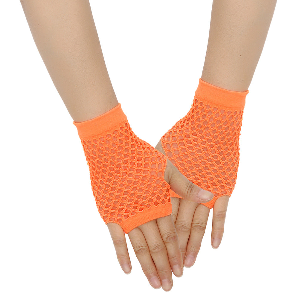 Fishnet Fingerless Gloves