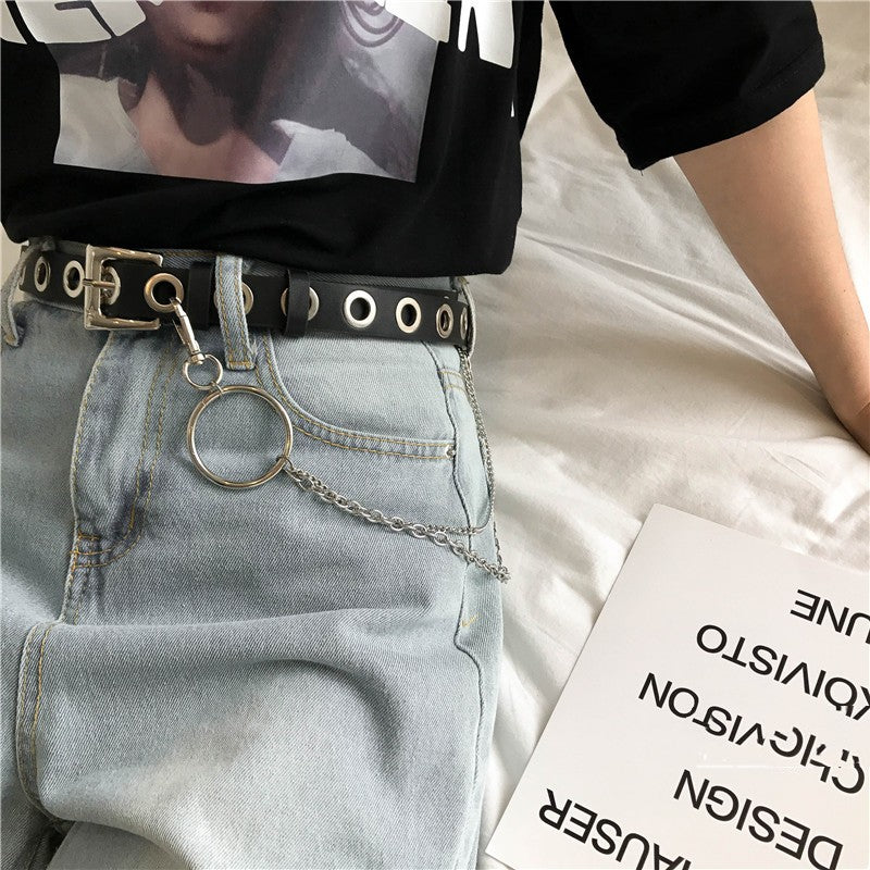 Black Chain Belt