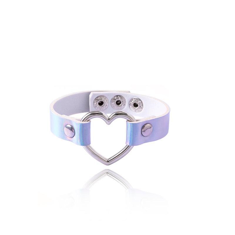 Colorful Rebel Heart Bracelet