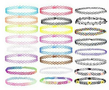 Multicolored Chokers