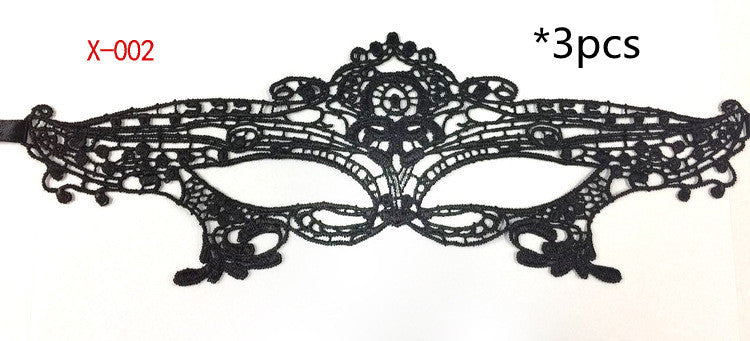 Noir Lace Mask Collection