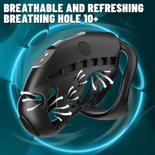 Electric Shock Chastity Cage