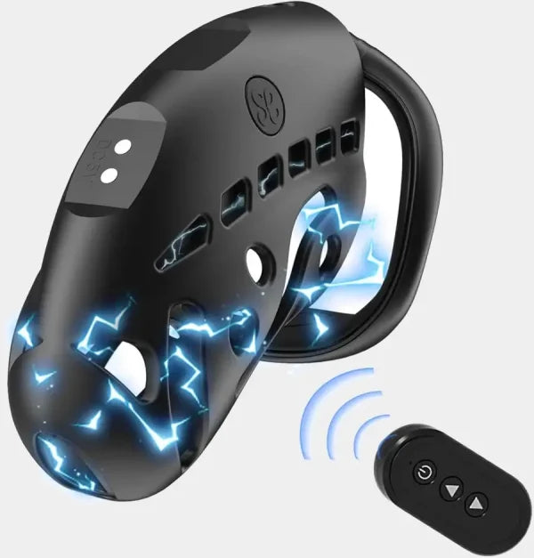 Electric Shock Chastity Cage