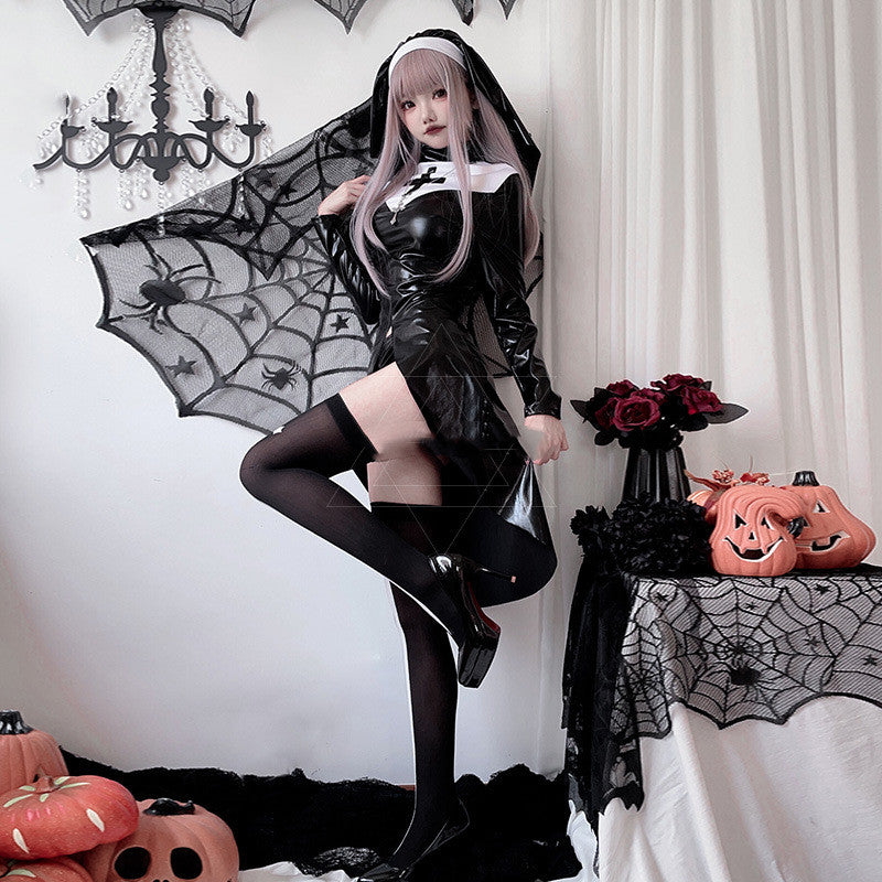 Vampire Nun's Cosplay Outfit